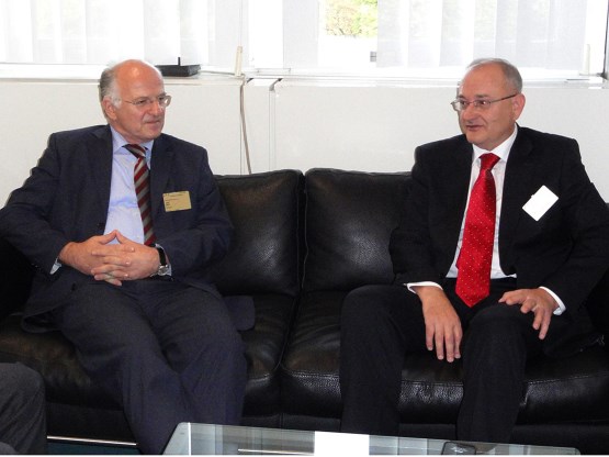 Predsjedavajući Predstavničkog doma Parlamentarne skupštine Bosne i Hercegovine dr. Božo Ljubić razgovarao sa potpredsjednikom Sabora Hrvatske